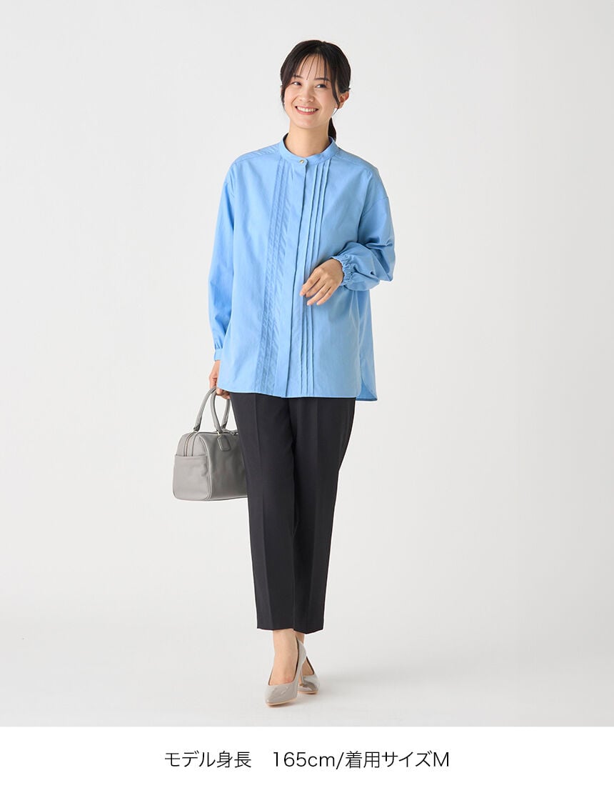 ワコール／ラブボディ 程よくゆったり ピンタックデザインブラウス