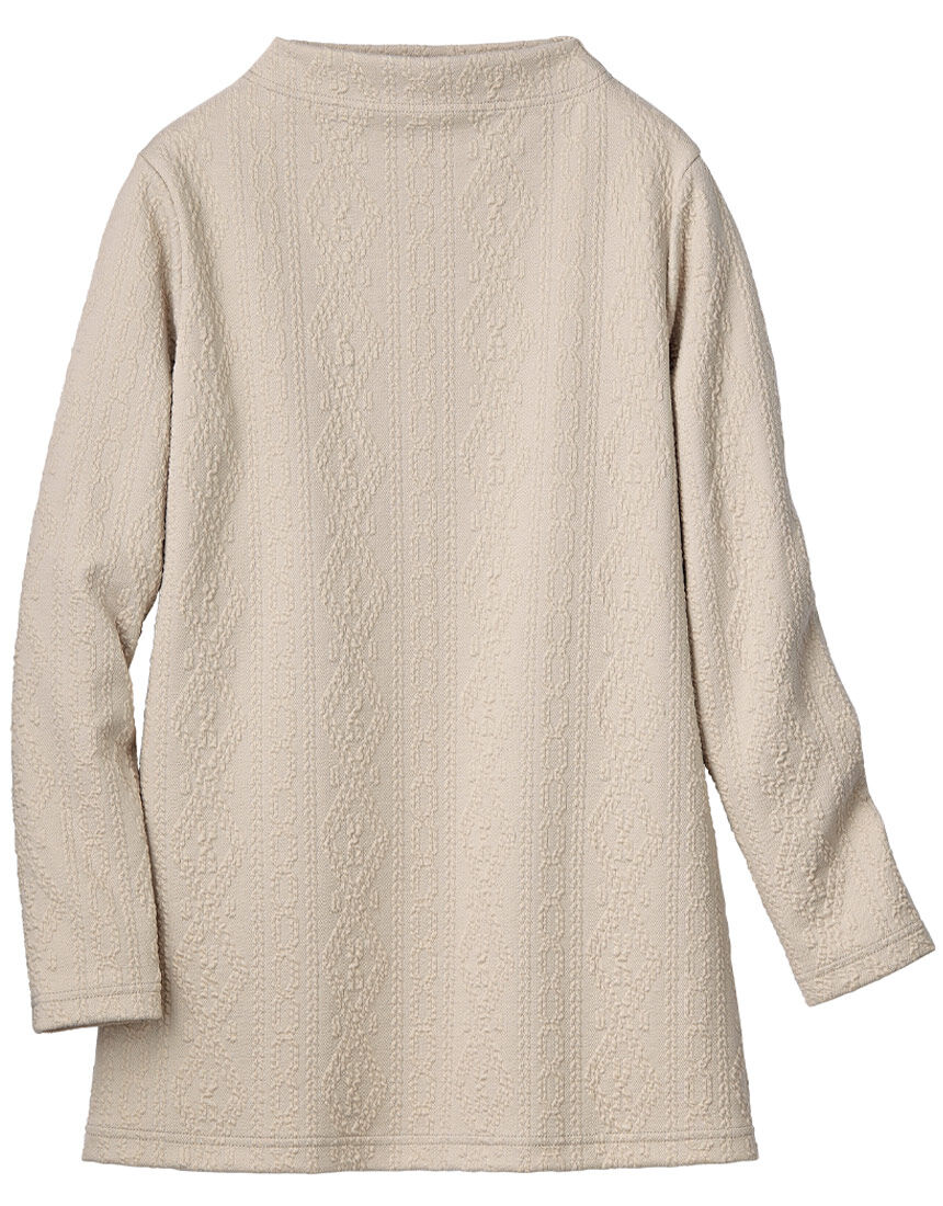 ワコール／ラブボディ 【綿混】 ジャカードチュニック QKF562