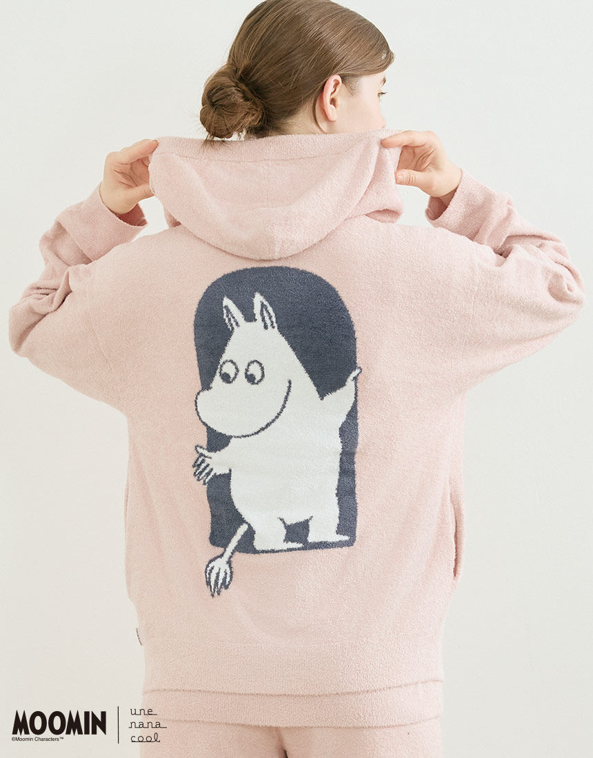 フワフワキャラクターウェア L/XL ウンナナクール MOOMIN × une nana cool なめらか