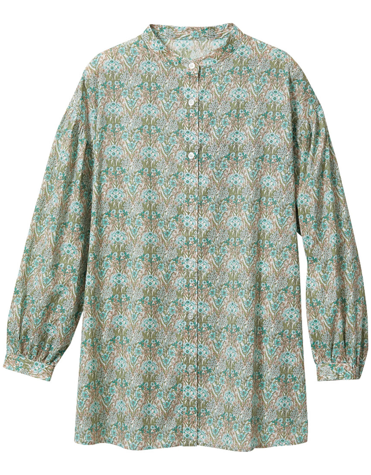 Bonpoint ボンポワンリバティープリント チュニック ブラウス  