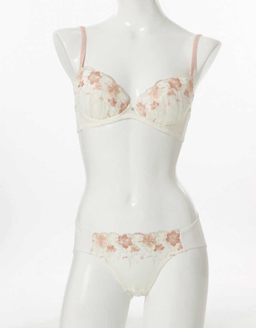 Lingè Noël ランジェノエル フェリシテフルール ブラ＆ショーツセット