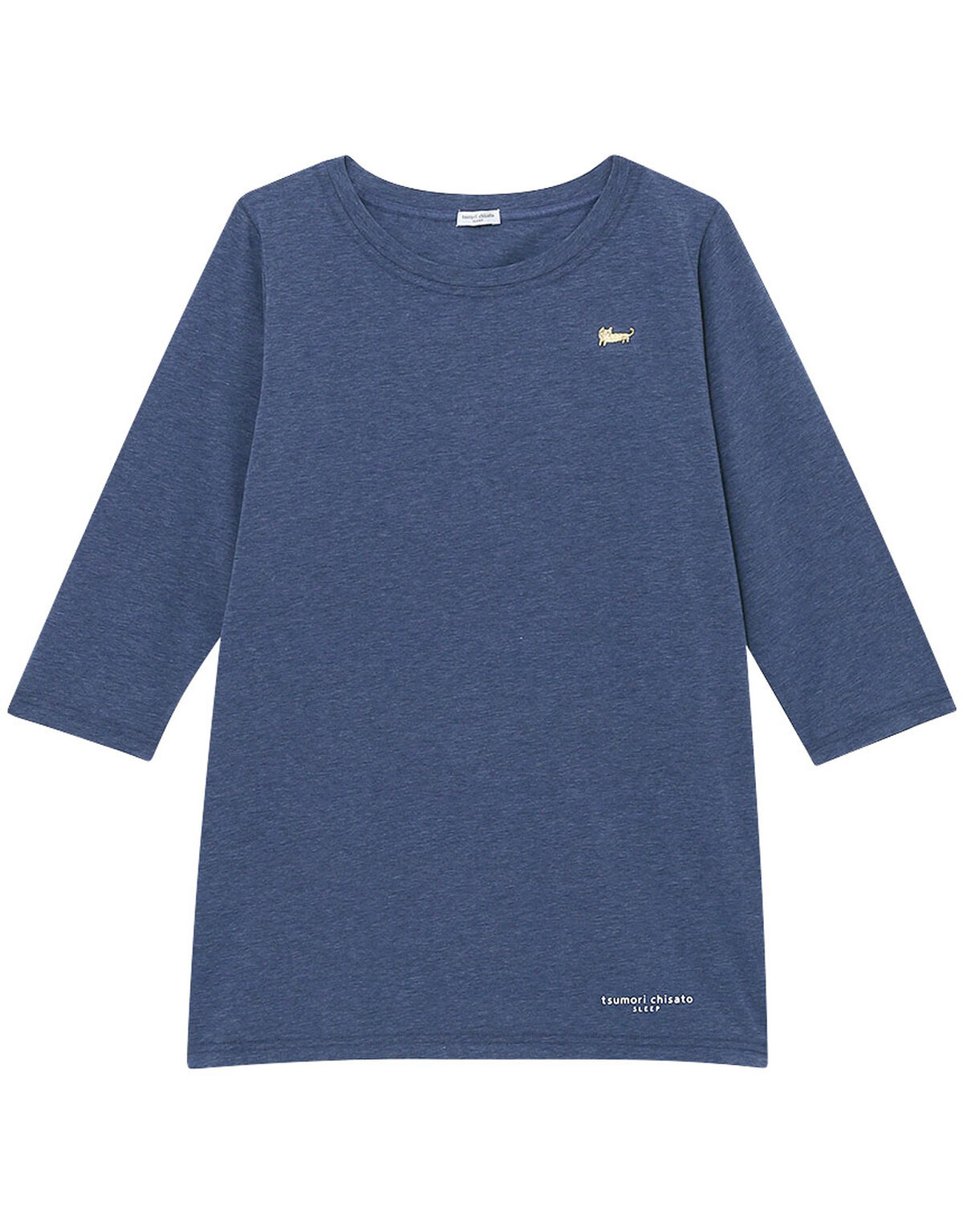 ツモリチサトスリープ 【綿混】7分袖Tシャツ トップス UTT235 