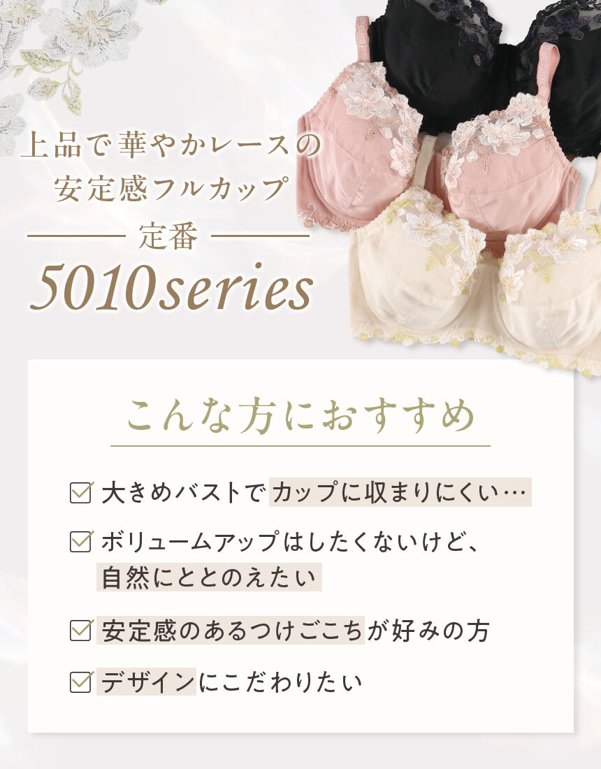 ウイング／レシアージュ 【D−H】バストをすっぽり包み込んで、安定