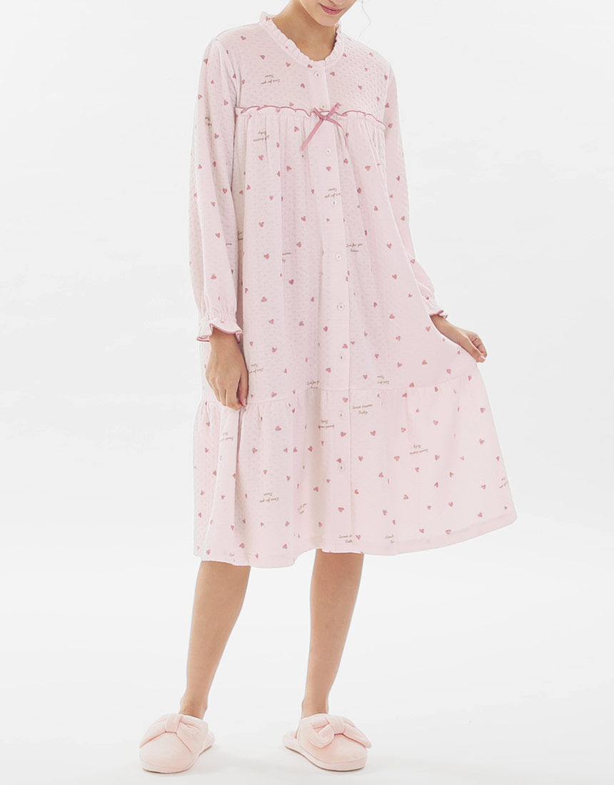 Lingè Noël ランジェノエル ワンピース 接結ハートpt パジャマ