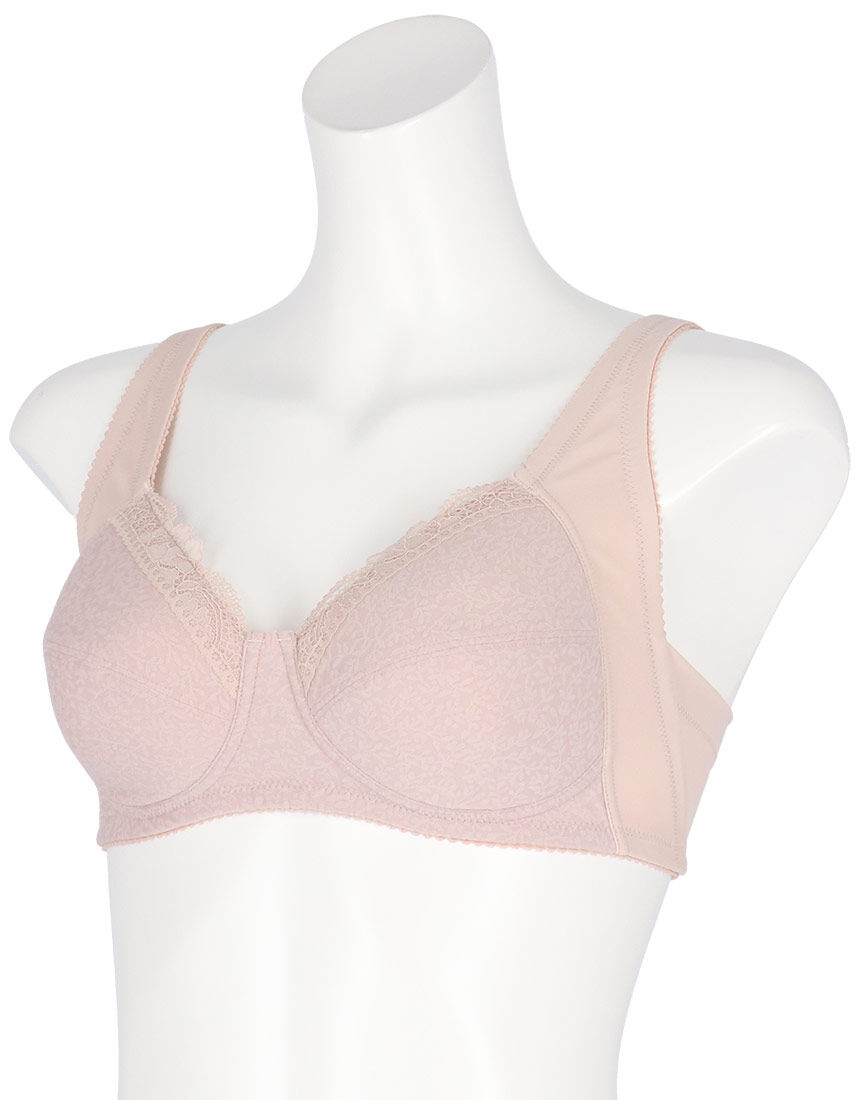 ウイング／ツヤカ 脇すっきり・自然なまる胸キープ／カップ肌側綿混で