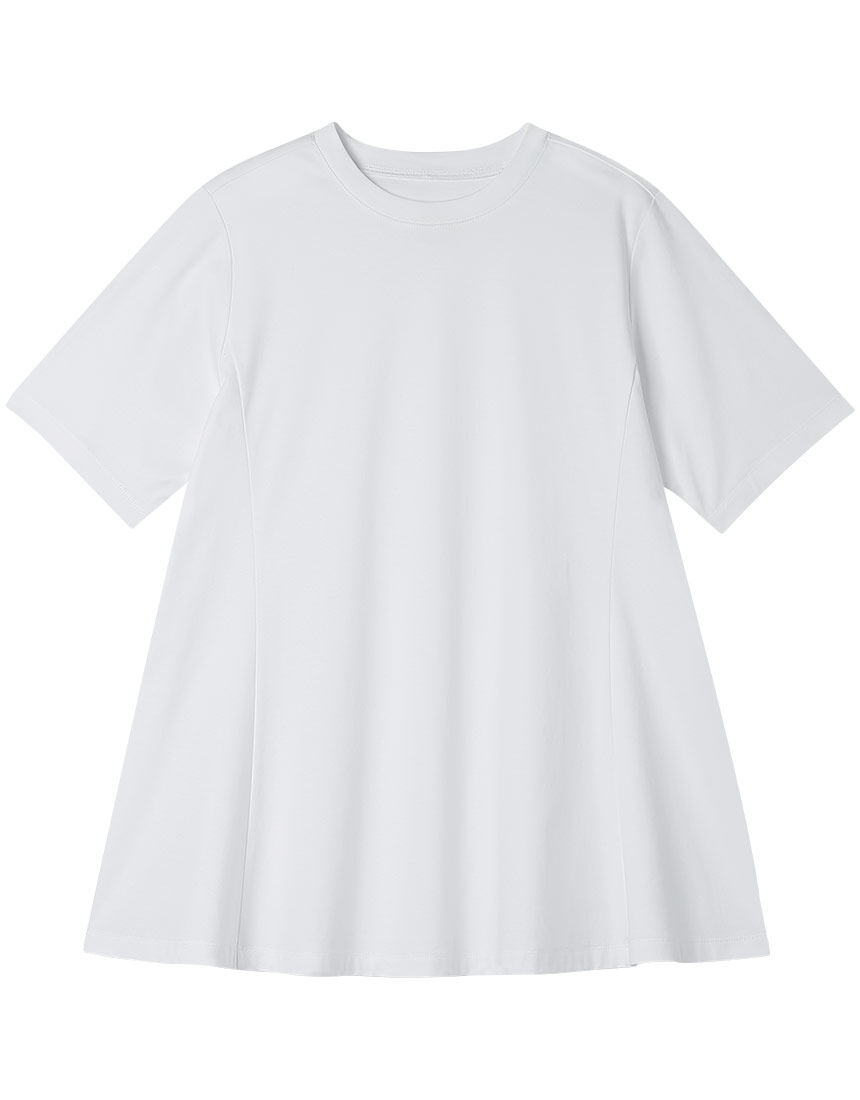 ＡラインフレアチュニックＴシャツ, , hi-res