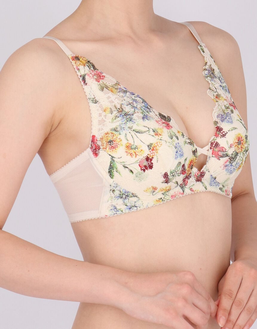 ３／４カップブラ（ノンワイヤーブラ）, , hi-res