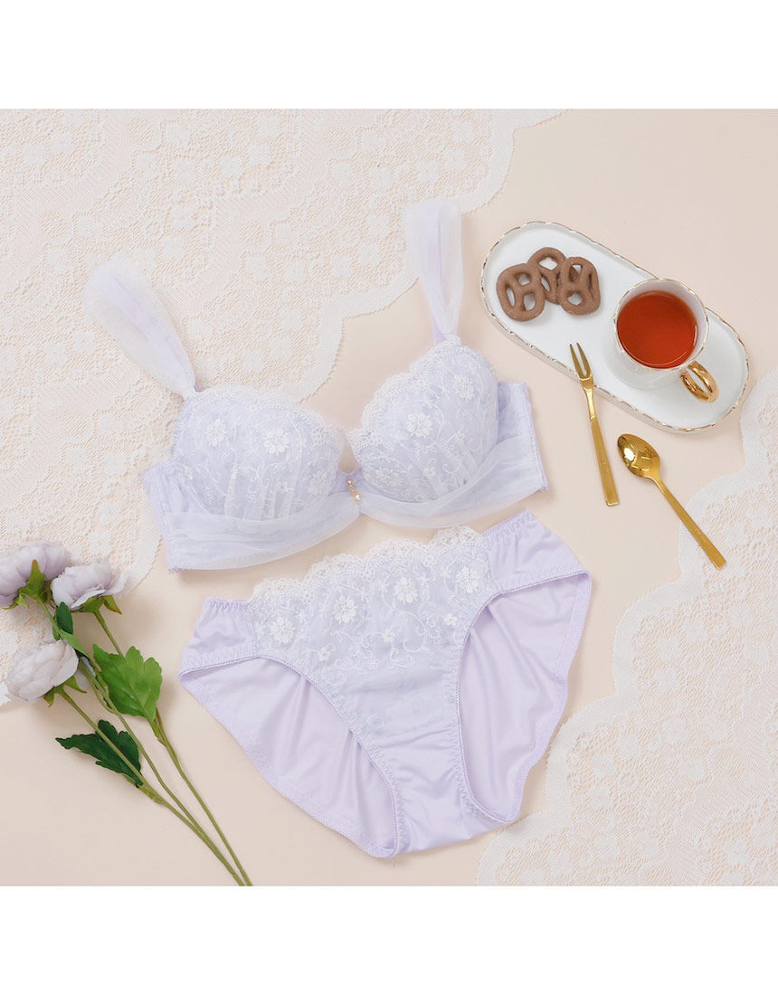 Lingè Noël ランジェノエル ジャスミンチュール ブラ＆ショーツセット