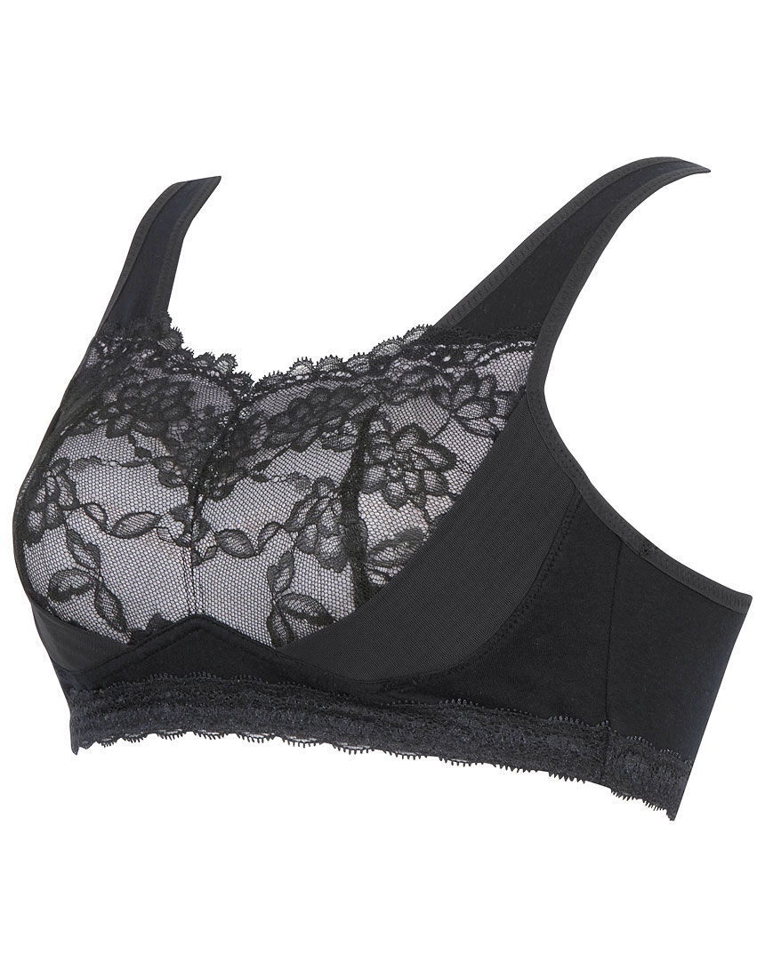ワコール 綿混素材 ナイトアップブラ（レーシィ） ノンワイヤーブラ BRA166｜ワコール直営の公式下着通販サイト ワコールウェブストア