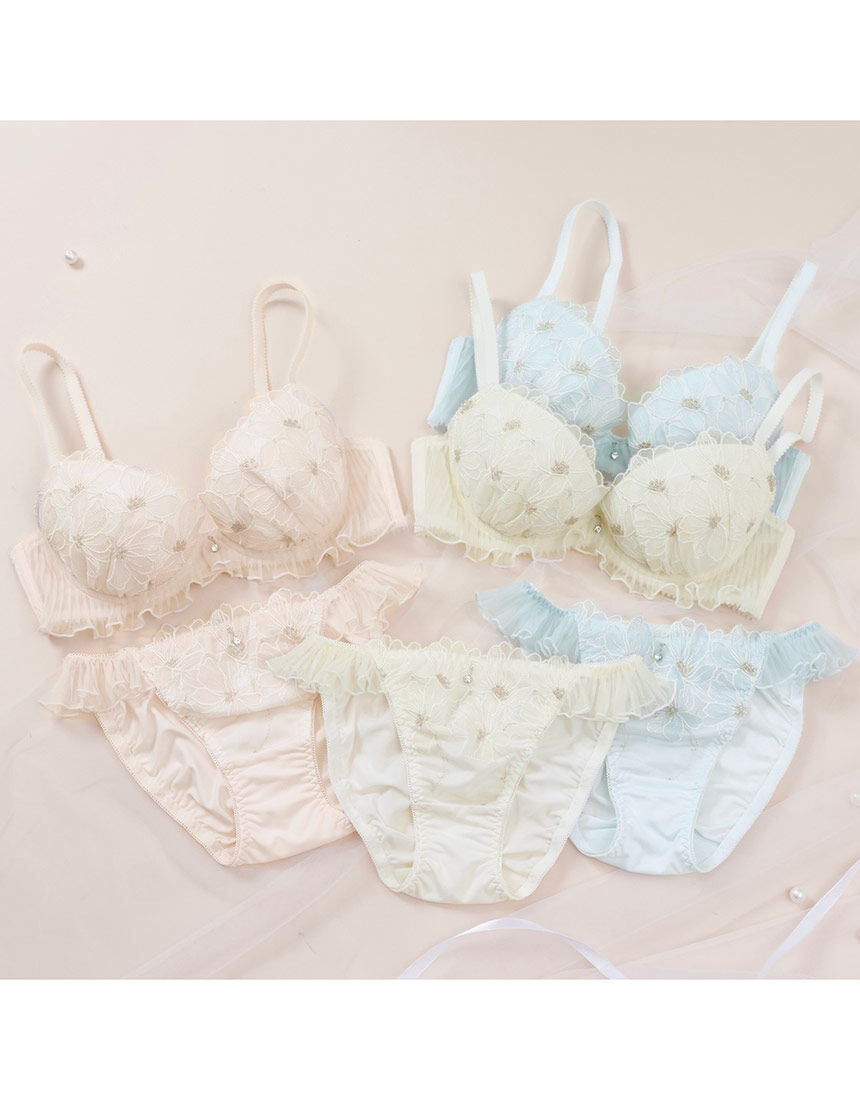 Lingè Noël ランジェノエル フェリシテ ブラ＆ショーツセット BZL347
