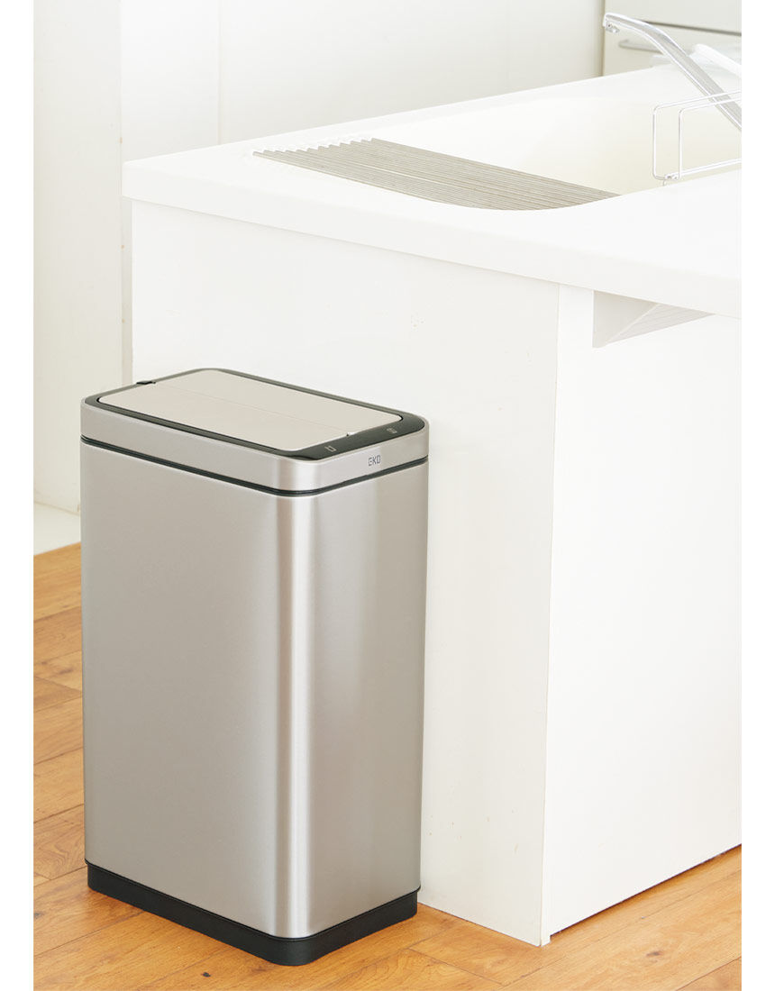 ワコール／ラブボディ センサー付両開きゴミ箱 HMF511｜ワコール