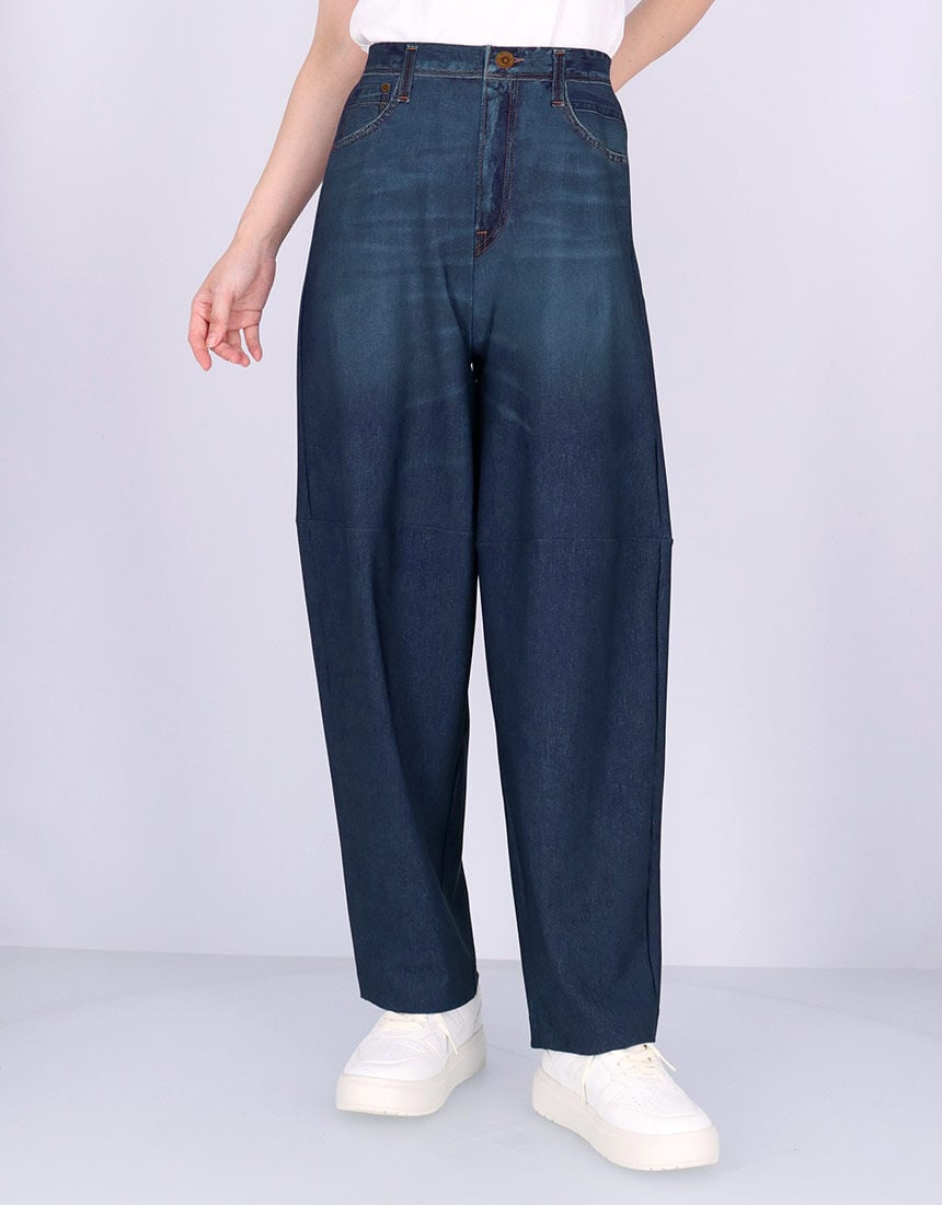 【新品タグつき】ワコール　カルソン　まるでデニム　M　コクーンシルエット WACOAL wacoal ワコール アウター パンツ KSN121 カルソン