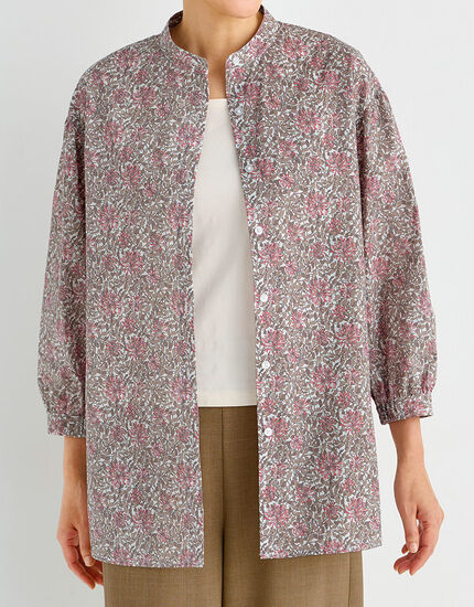 ウィリアム・モリス（Ｒ）プリントブラウス, , main