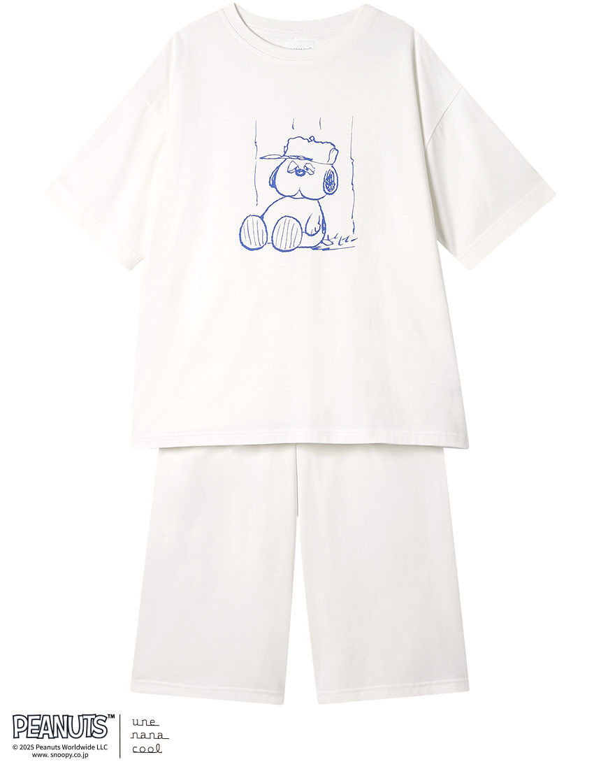 ウンナナクール 【綿混】PEANUTS × une nana cool