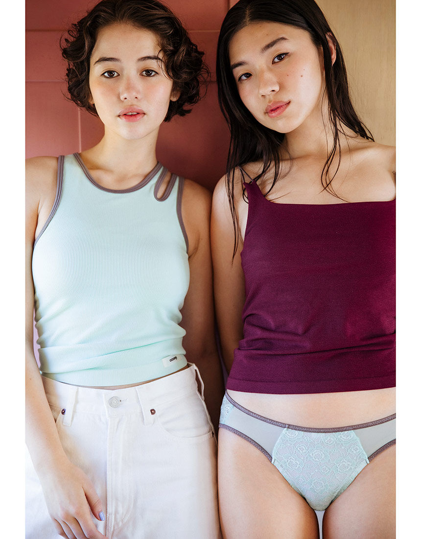GOCOCi 1枚でも、レイヤードスタイルでも♪気分に合わせて自由