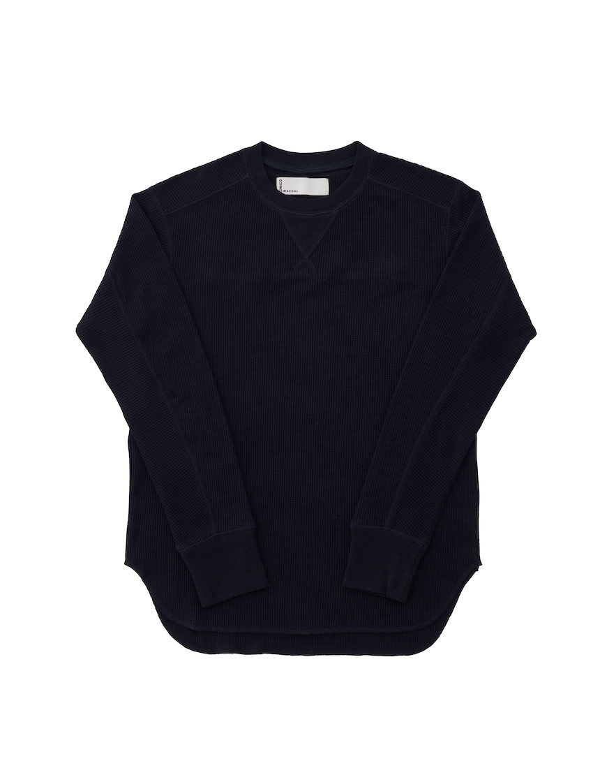 OUR WACOAL ワッフルロングスリーブTシャツ アウター