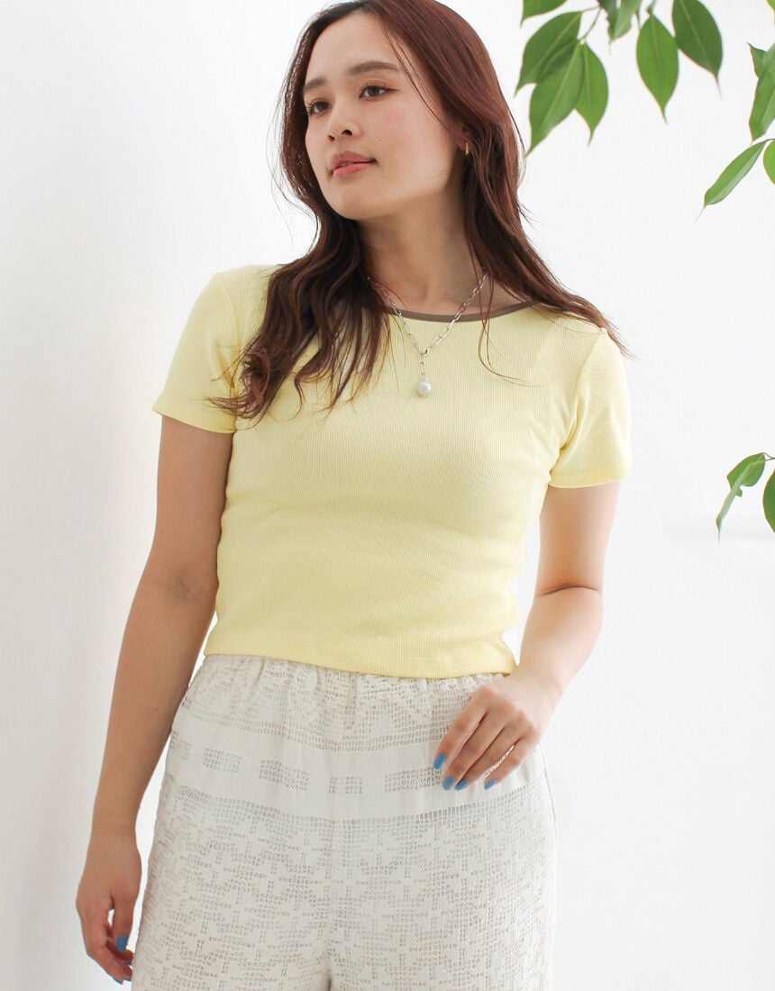 カップ付きトップス, , hi-res