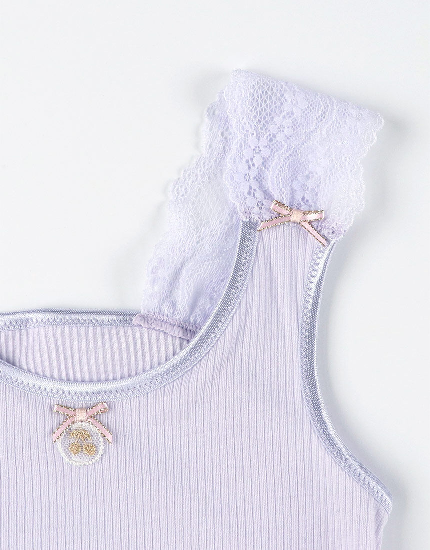 女児トップ（ノースリーブ）, , hi-res