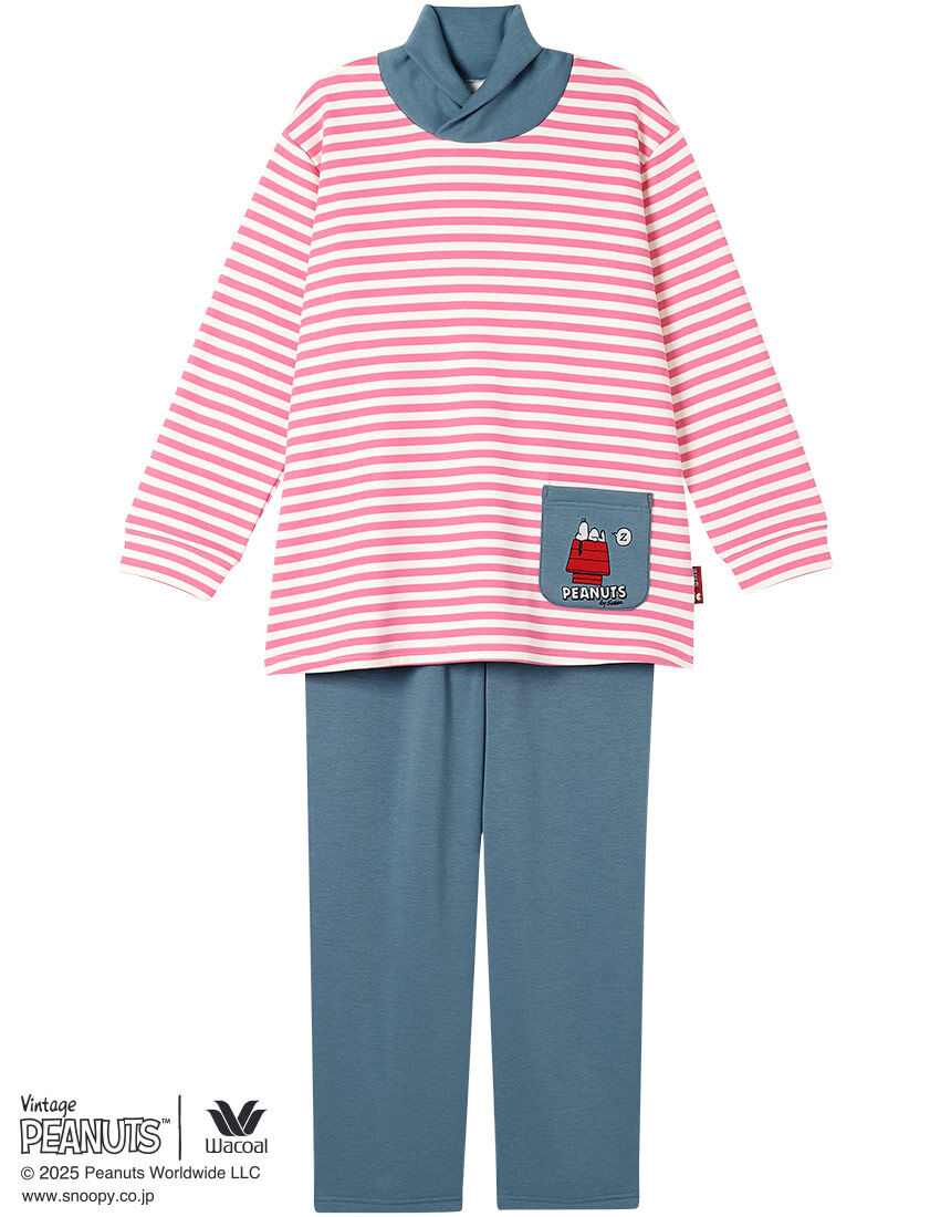 ワコール_リラックス＆スリープ 【綿混】あったか パジャマ やわらかな