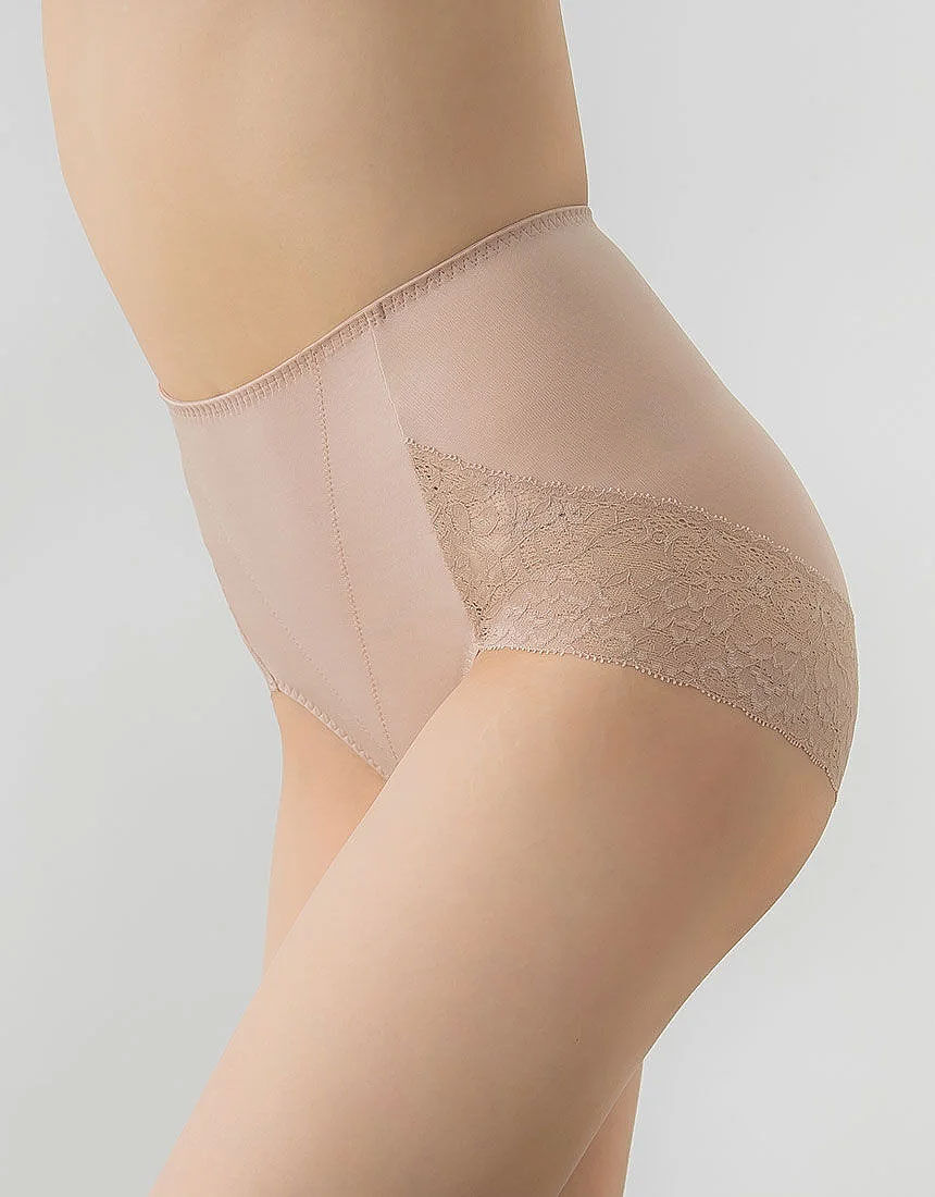 ウイング 美尻補整ショーツ／綿混【Pパンツ】バックレース ショーツ