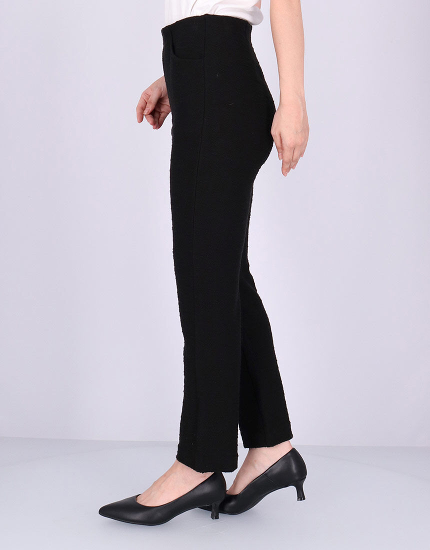 ワコール_カルソン 【綿混・あったか尾州産素材】ストレートシルエット