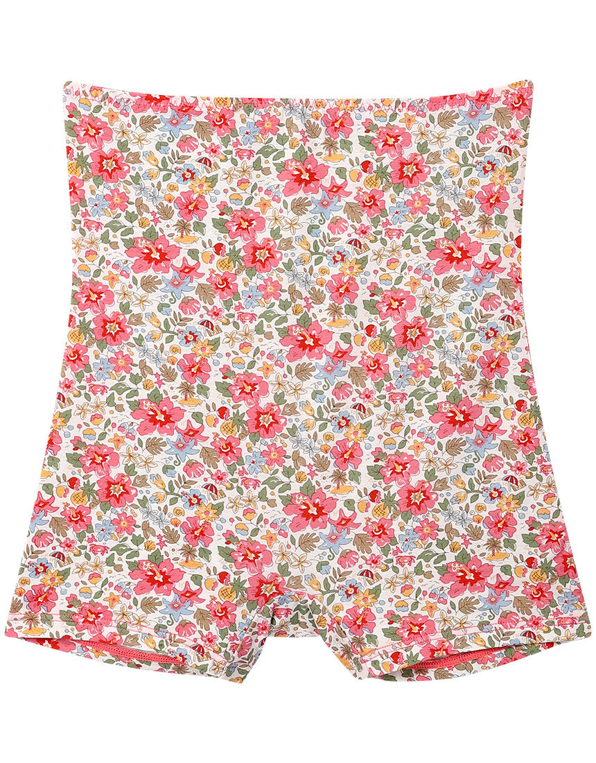 MADE WITH LIBERTY FABRIC ハラマキ付き ボーイレングスショーツ MADE WITH LIBERTY FABRIC ハラマキ付き ボーイレングスショーツ