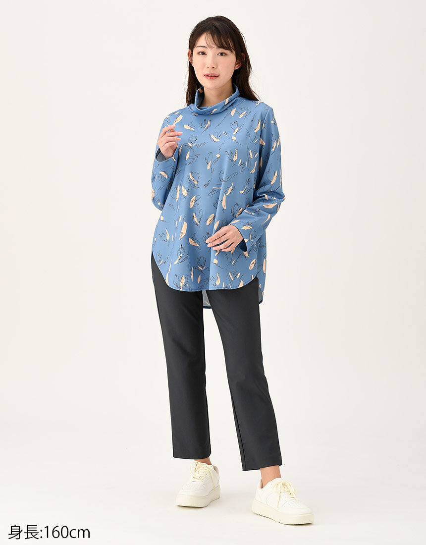 ワコール_カルソン タートルネック・Tブラウス 長袖 アウター