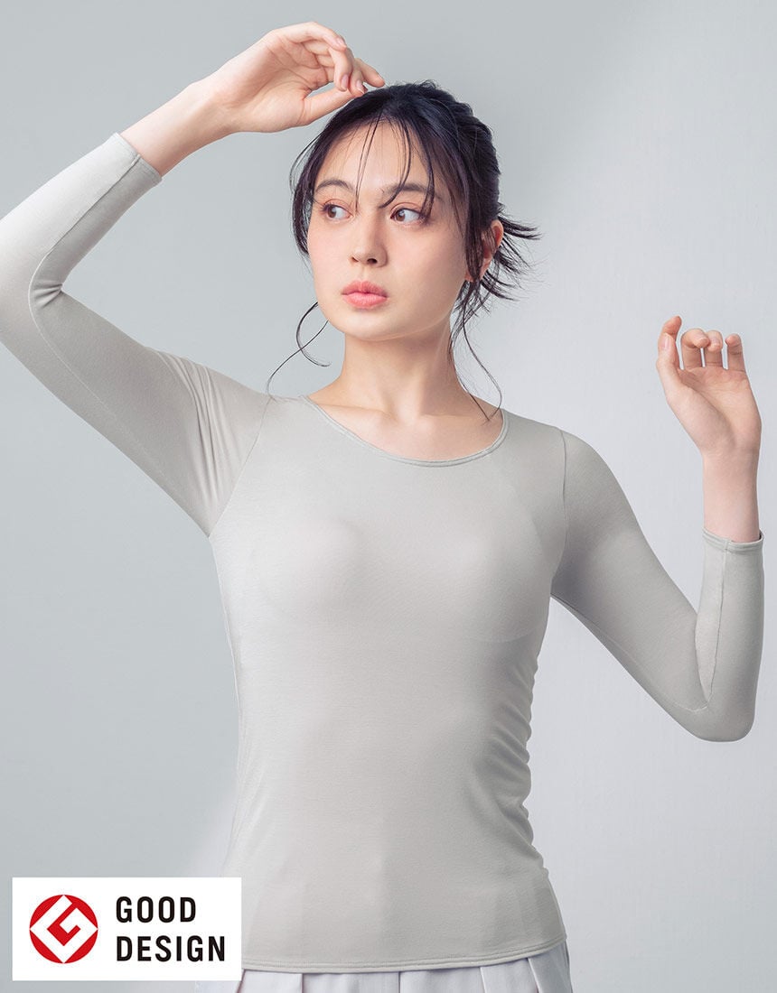 ブラトップ（８分袖）, , hi-res