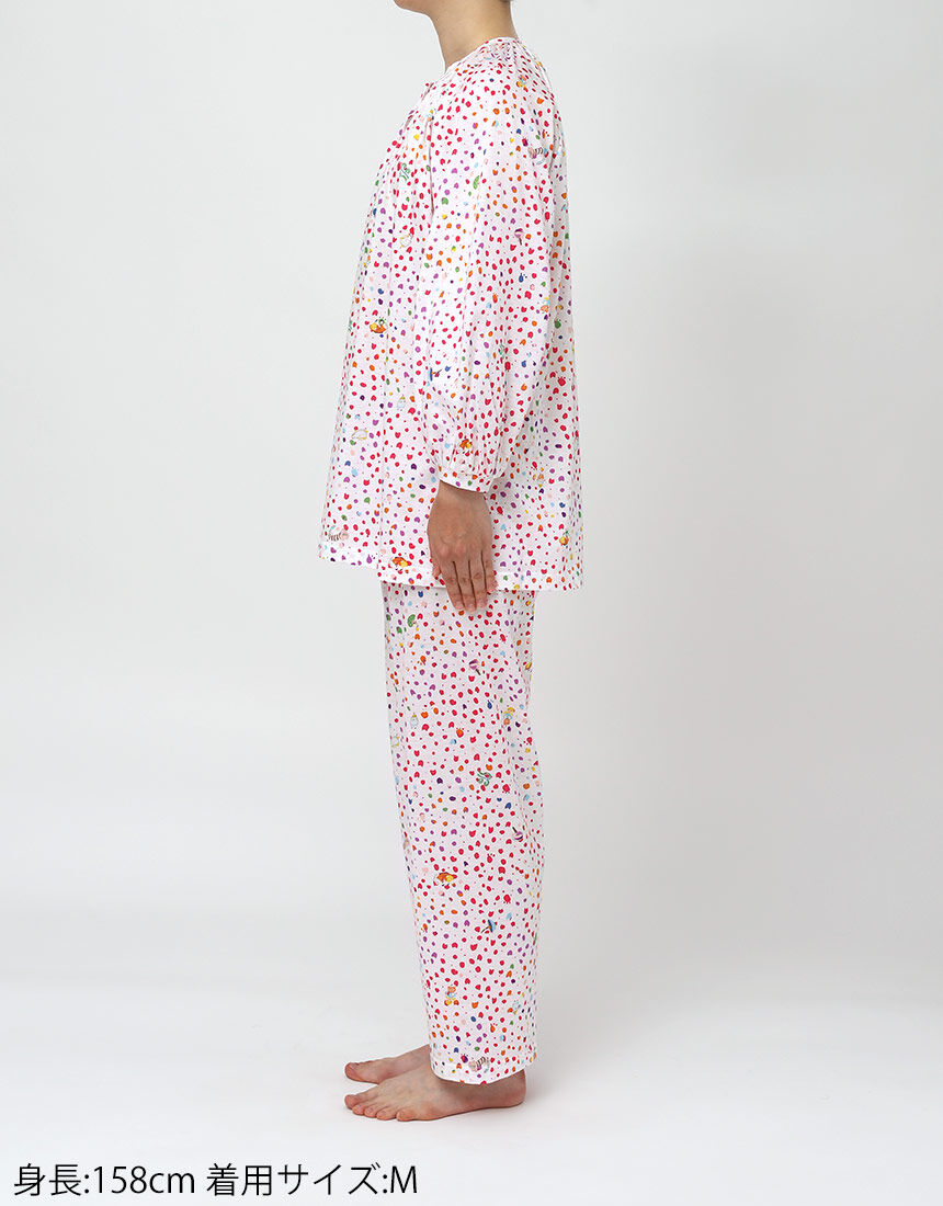 ツモリチサトスリープ 【綿混】やわらかな素材 腕が動かしやすい