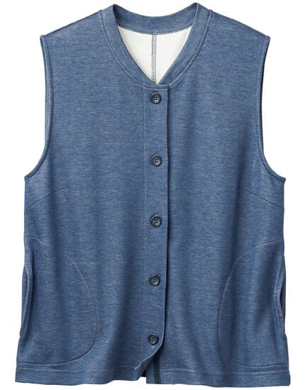 ラウンドネックベスト, , main