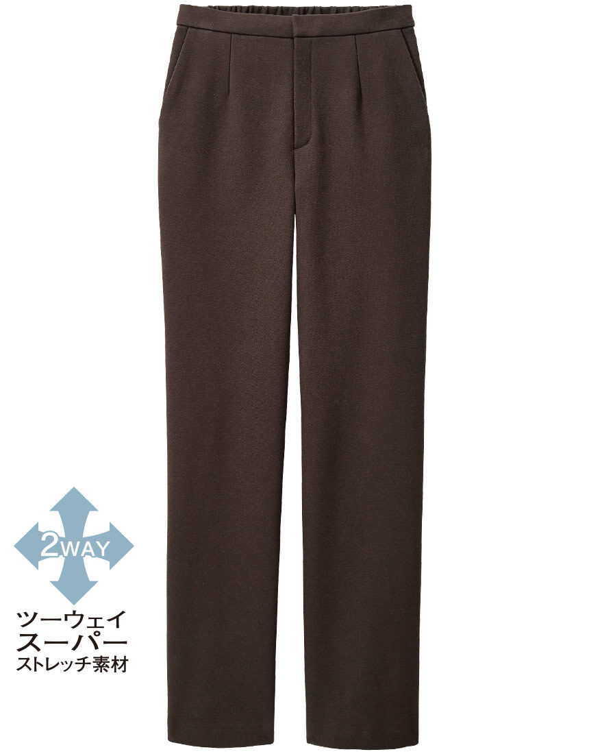 【ストレッチ】 あったかすっきりパンツ 【ストレッチ】 あったかすっきりパンツ