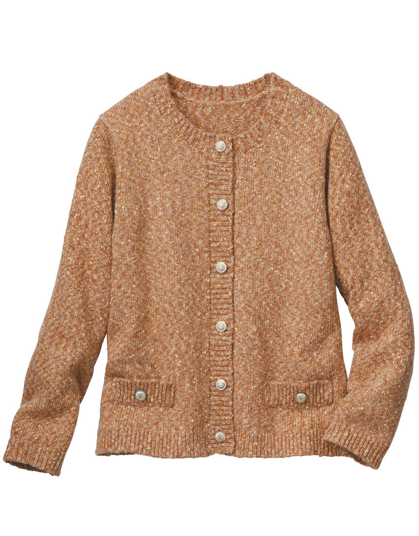 ワコール／ラブボディ ツイード調ニットジャケット QJF505｜ワコール