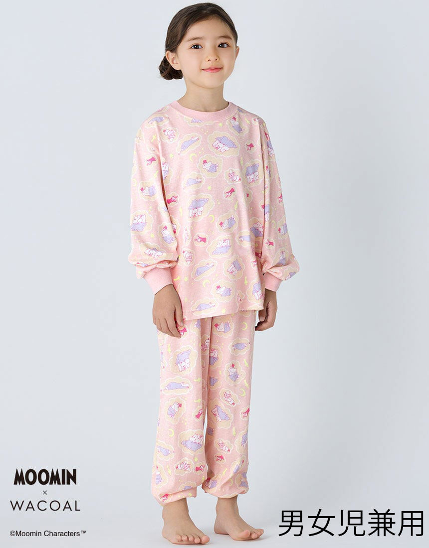 ワコール_キッズ MOOMIN×ワコール 男女児兼用パジャマ CTR213