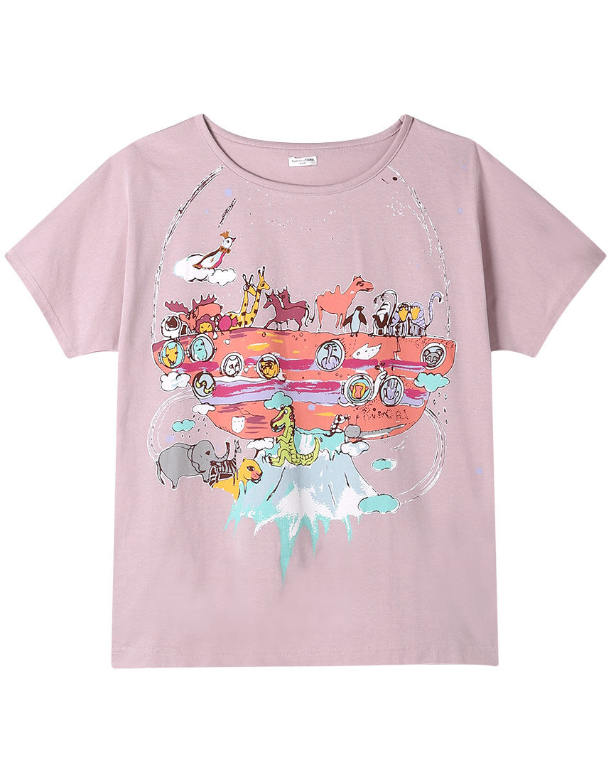 tsumori chisato SLEEP｜ツモリチサト スリープ トップス 4分袖