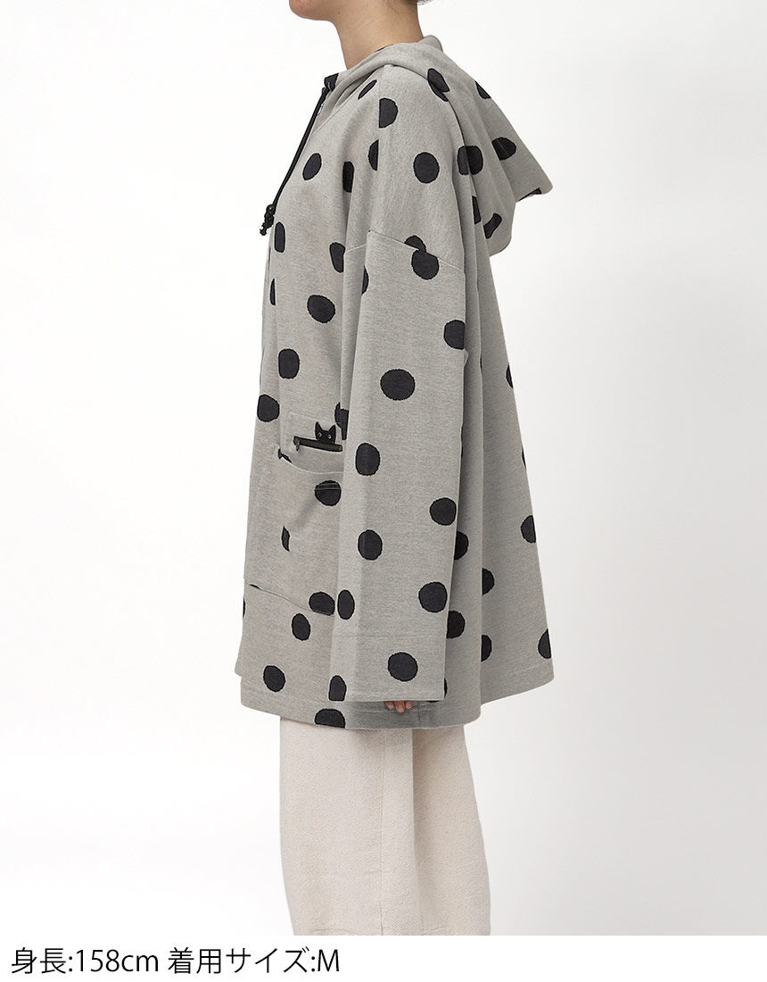 アツコマタノ（Atsuko Matano）/トップス（ＨＴＸ５９９） アツコマタノ 【綿100％】ポケットからのぞく黒猫がデザイン