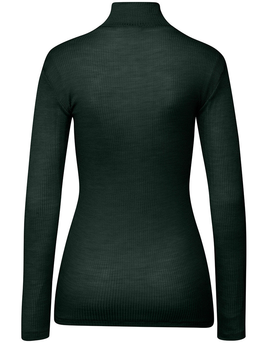 ハンロ 身生地ウール・シルク素材 トップス（長袖） UIH753｜ワコール