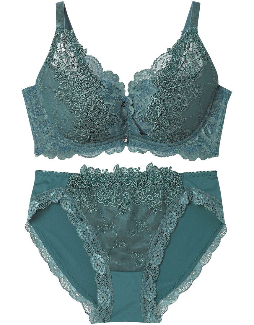 Lingè Noël ランジェノエル 美胸脇高 カシュクール型 ブラ＆ショーツ