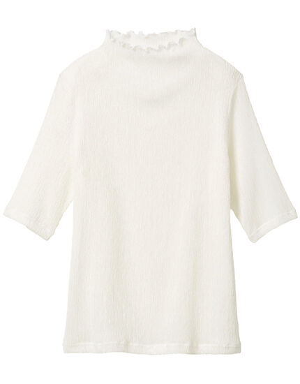 楊柳調半袖トップス, , main