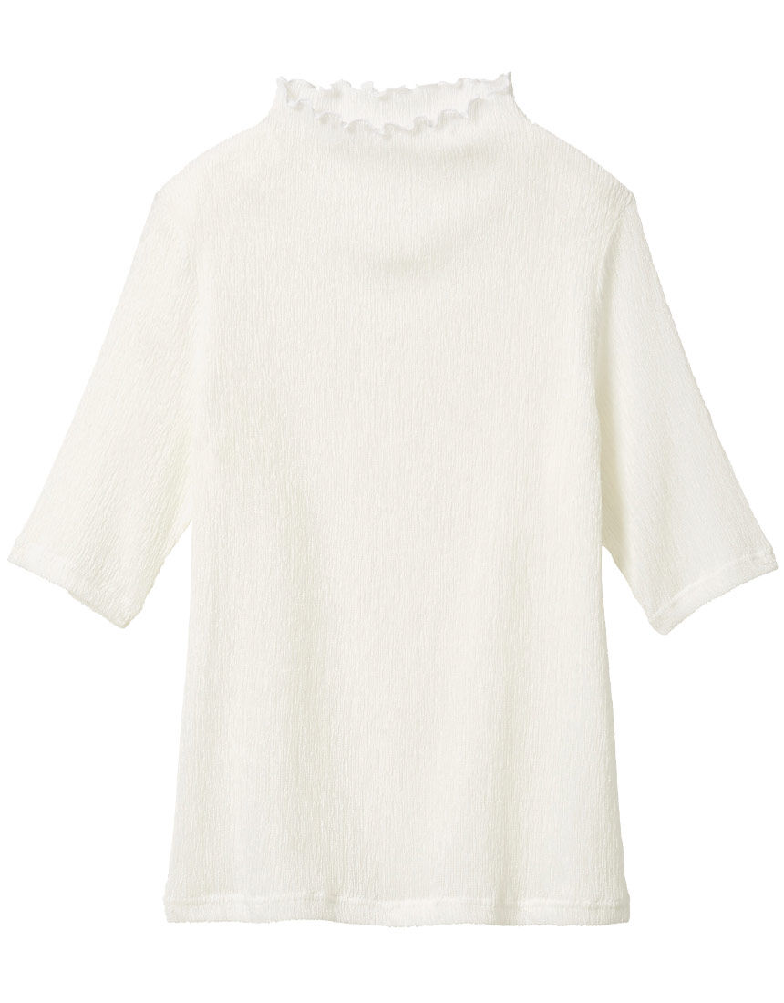 楊柳調半袖トップス, , hi-res