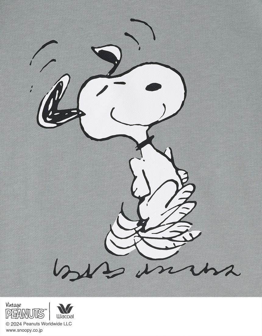 ワコール_キッズ PEANUTS×ワコール 男女児兼用パジャマ