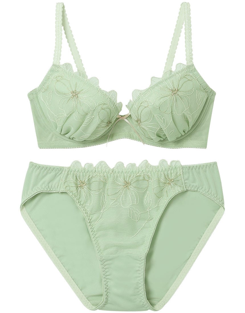 ワコール　トレフル　ブラジャーショーツ2枚セット ブラジャー＆ショーツセット｜ワコール直営の公式下着通販サイト