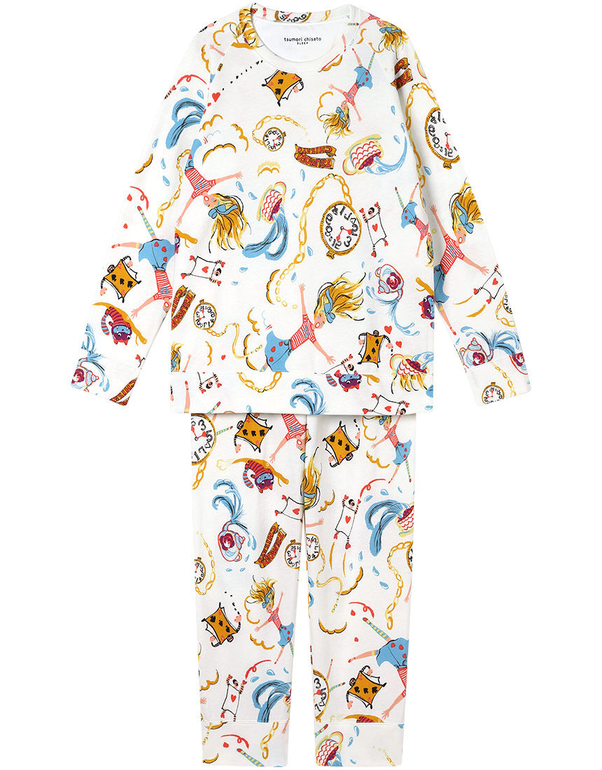 ツモリチサトスリープ 【綿混】肌側に起毛加工をほどこし、とても