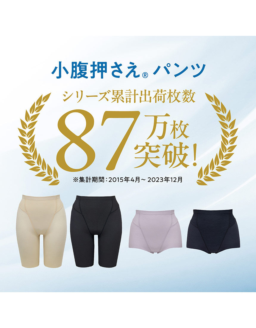 ルシアン 小腹押さえパンツ ガードル（ロング丈） GLC041｜ワコール