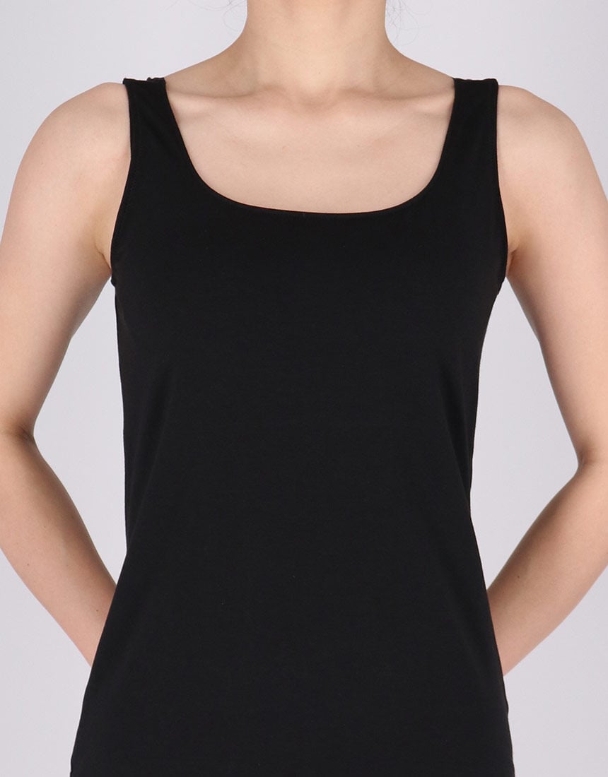 ワコール 【綿混】1枚でバストに安定感！ ハグするブラトップ カップ