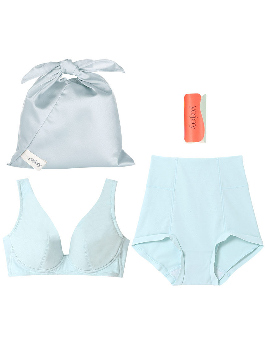 【ギフト袋入り】つけているほうがここちよいブラ&ショーツセット ブラ&ショーツセット 【ギフト袋入り】つけているほうがここちよいブラ&ショーツセット ブラ&ショーツセット