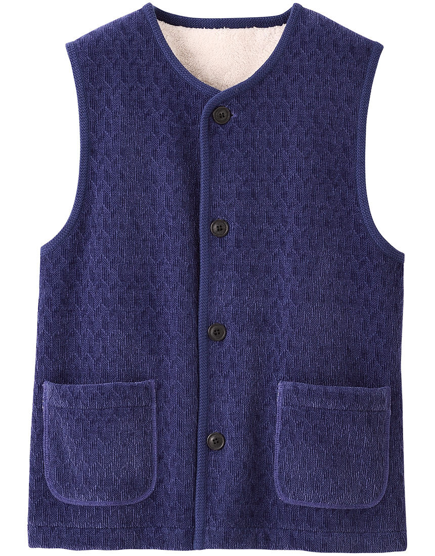 ワコール／らくラクパートナー 肌側はなめらかな風合いのボア素材