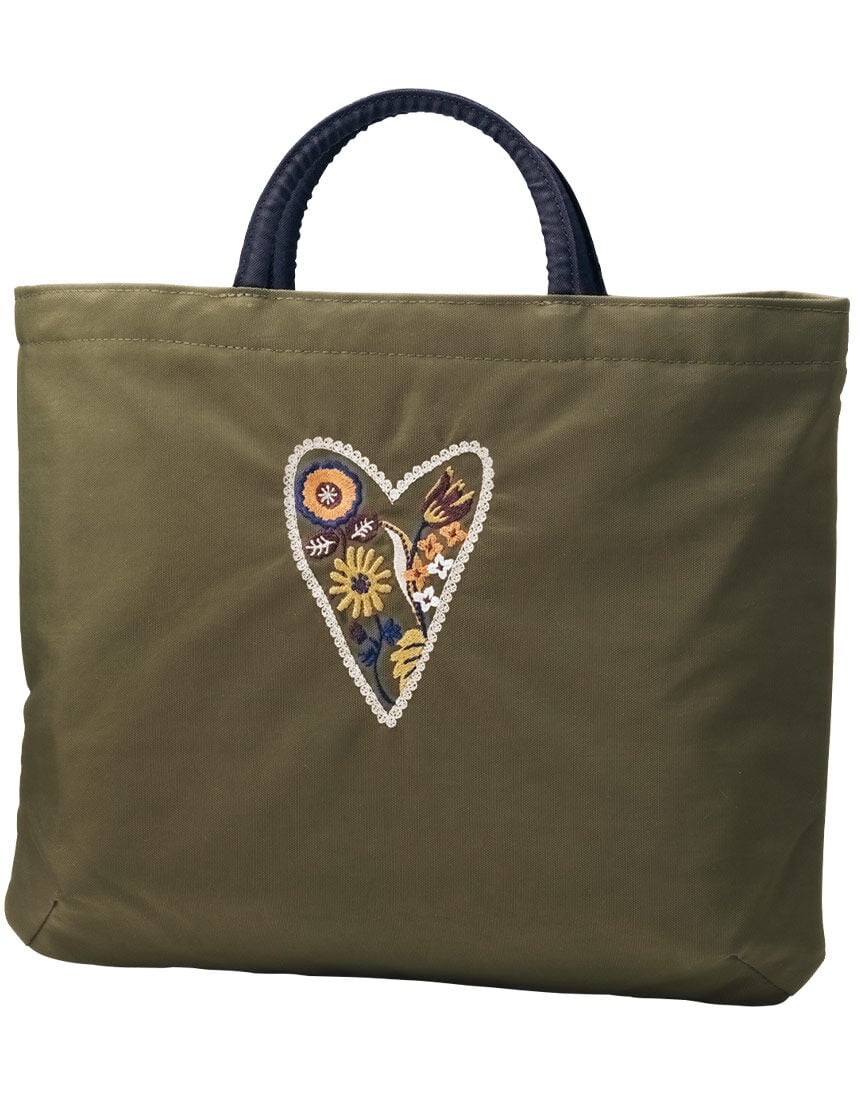 刺しゅうバッグ