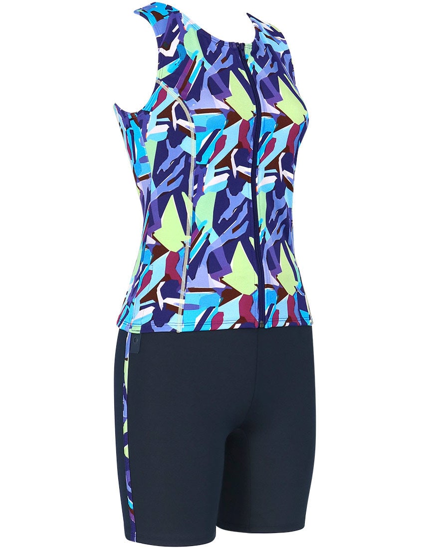 ワコール／スイムウェア フィットネス水着｜細見せ｜フルシェイプ 水着