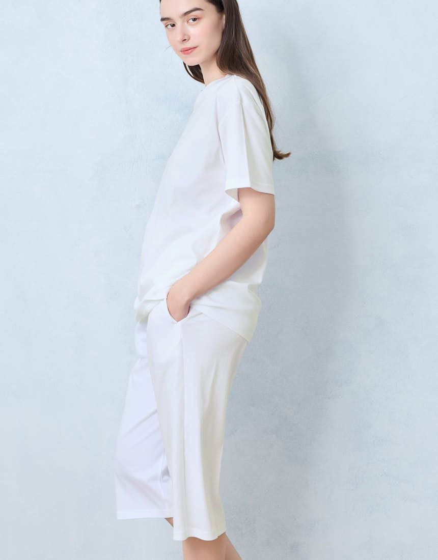 ウンナナクール なめらかシルケットスムース半袖パジャマ MADE