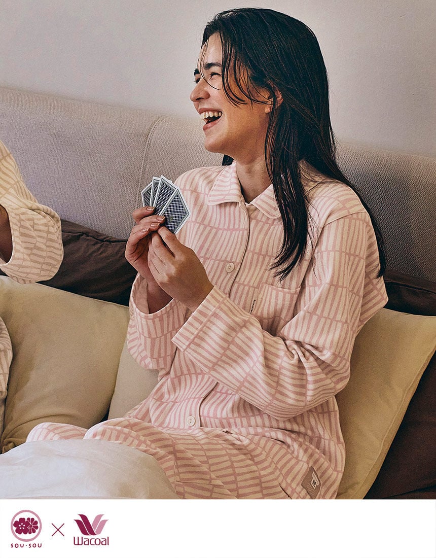 【新品】ワコール/睡眠科学　保湿性のあるあったか素材もこもこパジャマ（L) 新品】ワコール/睡眠科学 保湿性のあるあったか素材もこもこ